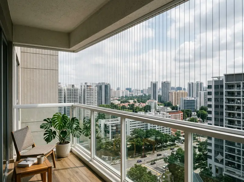 Invisible grills for homes in Gandipet