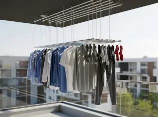 Cloth Hangers installation — Harsha Invisible Grills