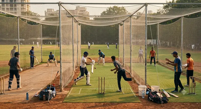 Sports Safety Nets installation — Harsha Invisible Grills